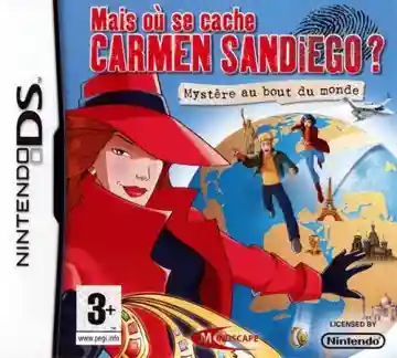 Mais Ou Se Cache Carmen Sandiego - Mystere au Bout du Monde (Europe) (En,Fr)